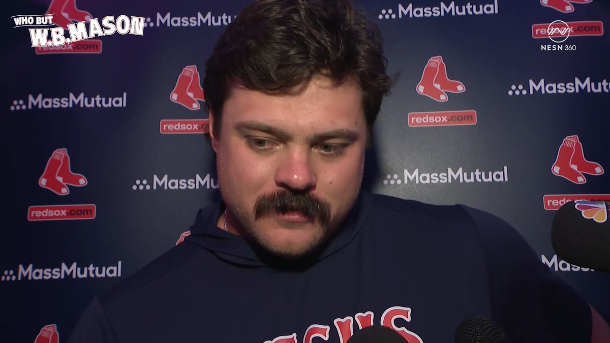 Payton Tolle said he doesn't really know Dominic Canzone despite hugging him 🤣 🤝 presented by W.B. Mason Co.