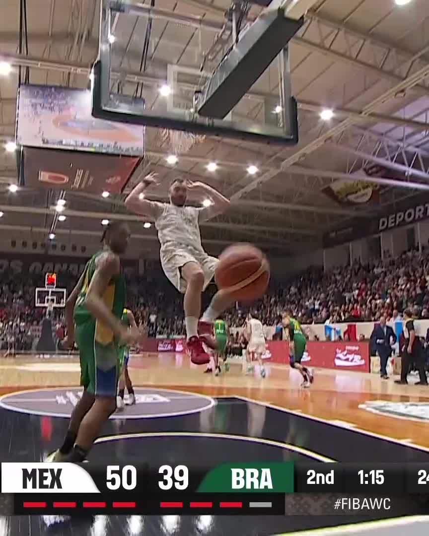 Israel Gutiérrez with authority 🇲🇽🔥 #FIBAWC | #StepItUp