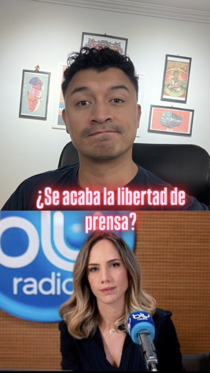 El destripamiento de este Gobierno no solo es contra la oposición, sino contra la prensa: echaron a Camila Zuluaga de Blu Radio y ahora Néstor Morales tendrá toda la franja hasta mediodía. Zuluaga advirtió que iban por su cabeza. La mordaza periodística ¿A dónde vamos a llegar?