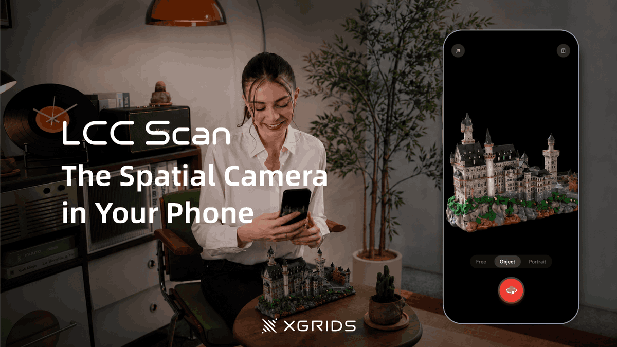 LCC Scan, the Spatial Camera in Your Phone! Scan people, objects & small scenes in ~1 min, generate a 3D spatial photo in ~2 min, all locally on your phone. Download: Learn more: Export : Android coming🔜