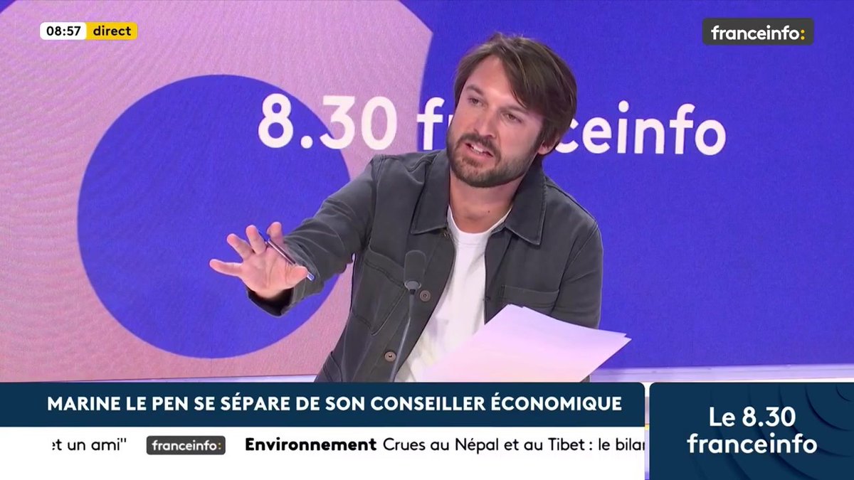 🔴 Départ du conseiller économique de Jordan Bardella ➡️ "C’est Marine Le Pen qui n’a pas souhaité que François Durvye reste dans la campagne", assure Jean-Philippe Tanguy