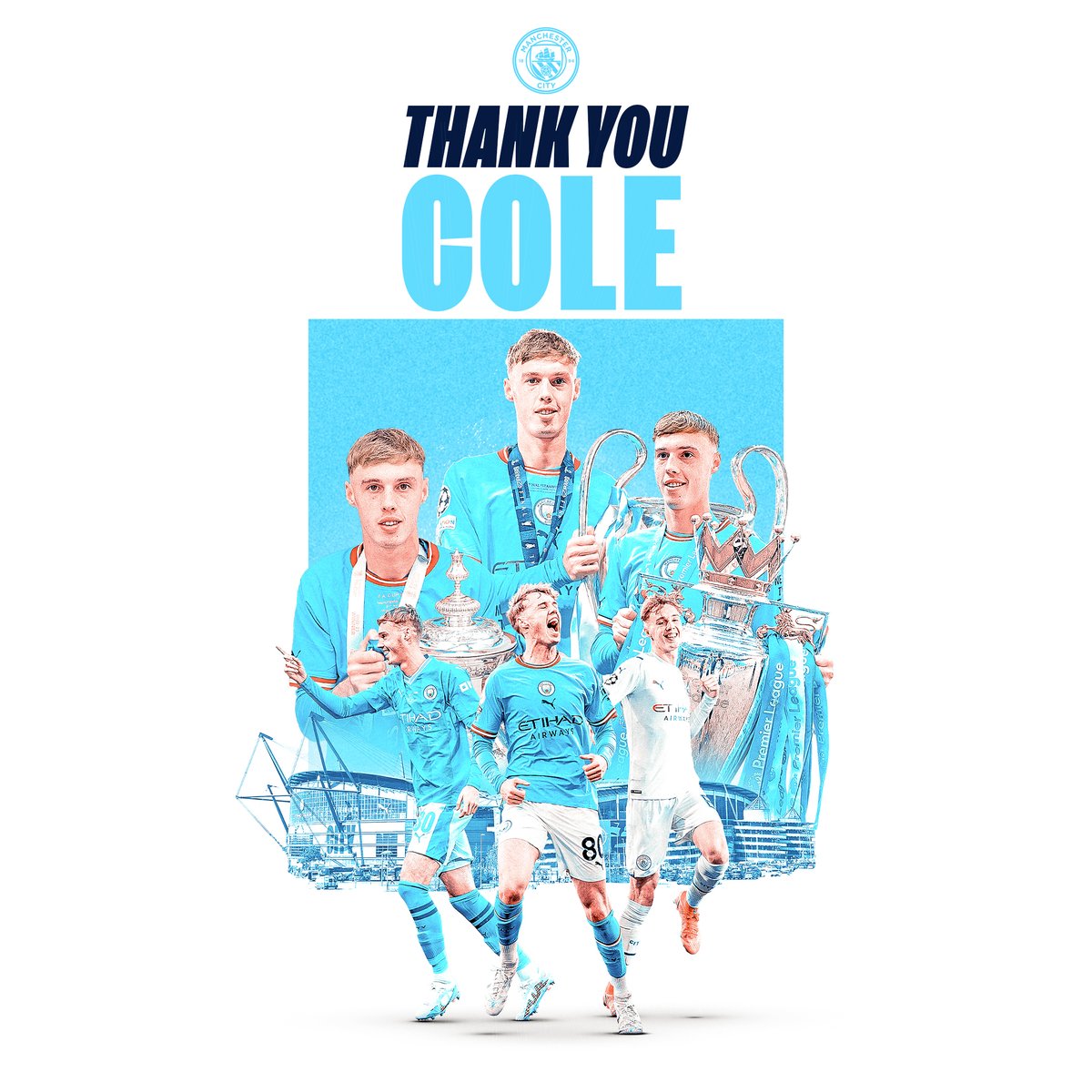 Cole Palmer left #ManCity for Chelsea, three years ago today.