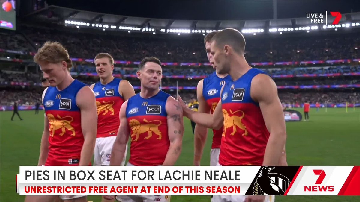 "My understanding is that Lachie Neale has made up his mind... It will be Collingwood where he is in 2027, 2028 and 2029." 🗣️ Tom Morris on Collingwood's three-year offer to Lachie Neale