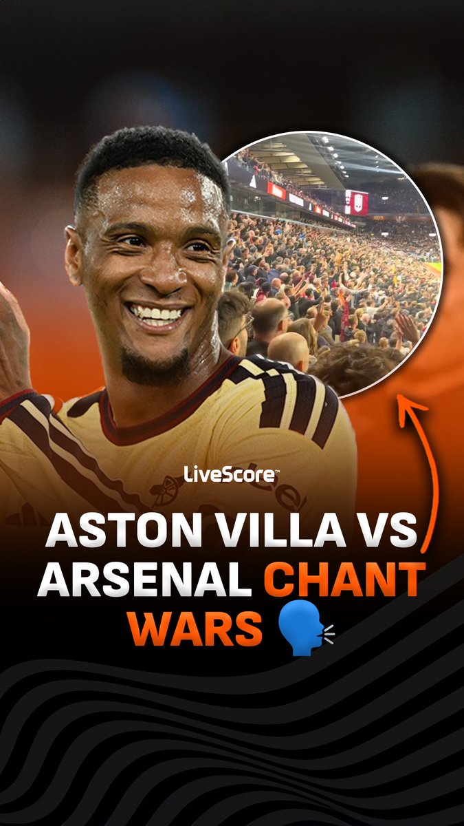 Aston Villa fans sang the one chant that haunts Arsenal, so the Gunners had to respond in the best way they could 👀 Is there any coming back from Villa’s chant though? 😳