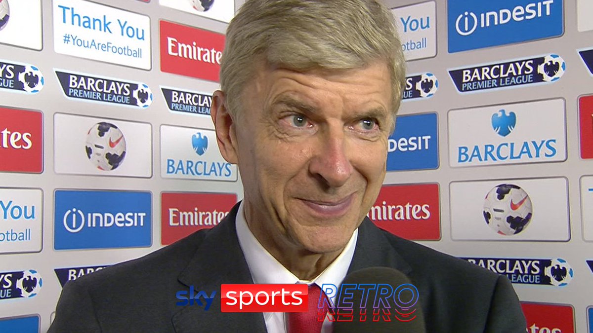On this day in 2013: Arsène Wenger’s iconic post-match interview after Arsenal’s 1-0 win over Tottenham at the Emirates Stadium. 😏 🗣️ “Maybe we'll have a good surprise for you!” Arsenal went on to sign Mesut Özil on Deadline Day the following day. ✍️🇩🇪