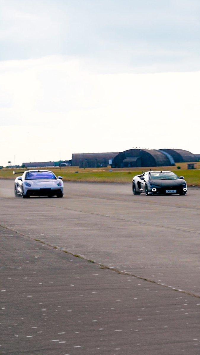 2,250kg Denza Z Racing vs 1,790kg Lamborghini Temerario BRAKE TEST! 🔥