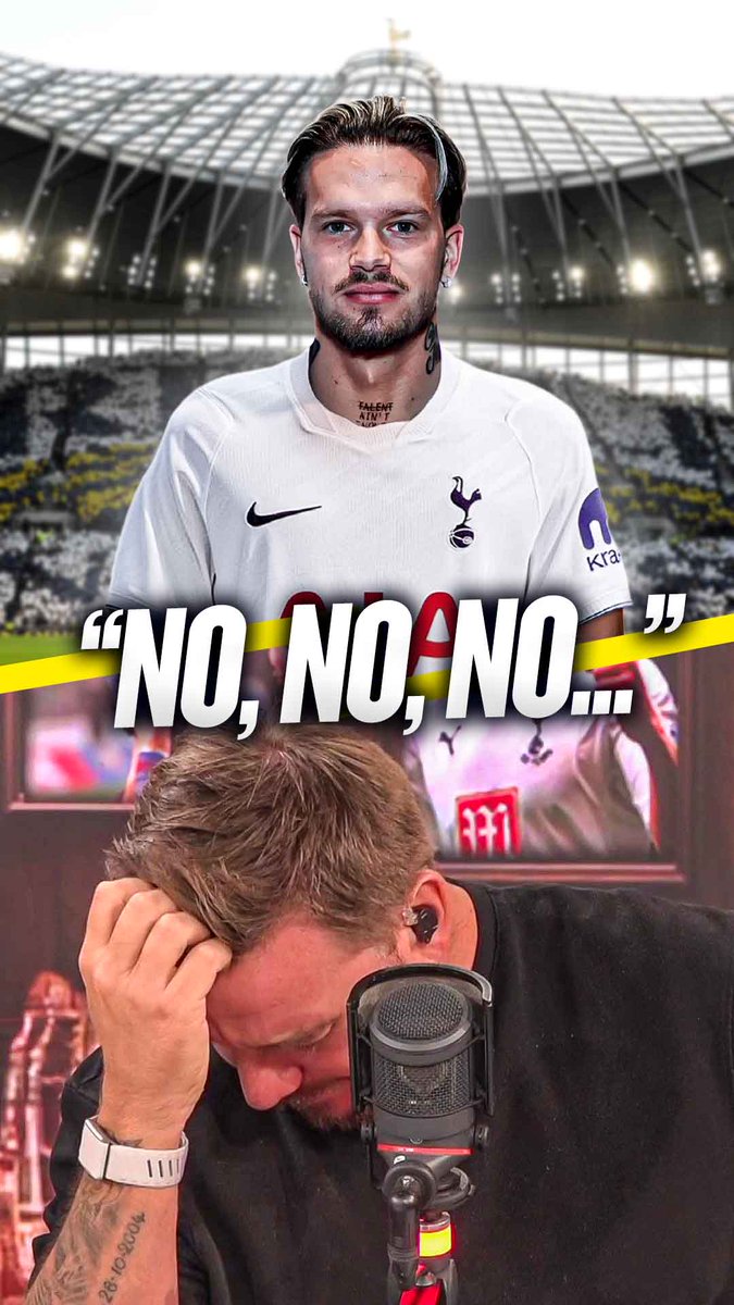 😳 "That's not right... I can't read that out! That's not fact!" Jamie O'Hara could not believe what he was reading when breaking the news about Mudryk's loan move from #CFC to #THFC! 🤯