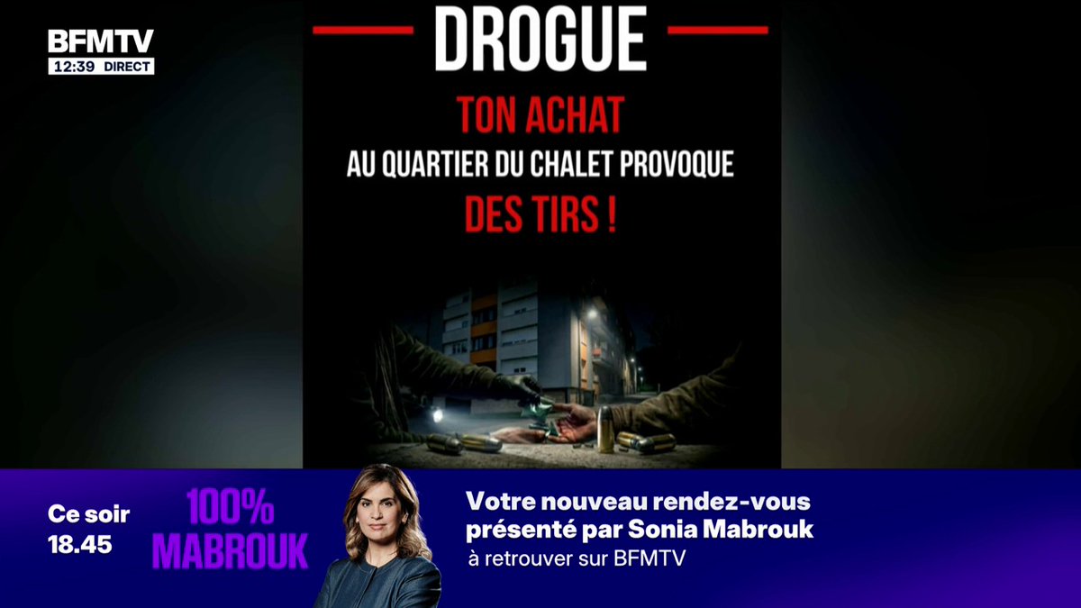 Haute-Savoie: "Ton achat au quartier du Chalet provoque des tirs!", la mairie de Gaillard lance une campagne contre le trafic de drogue
