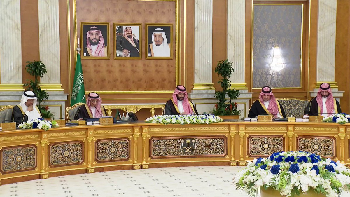 ولي العهد يرأس جلسة مجلس الوزراء في جدة