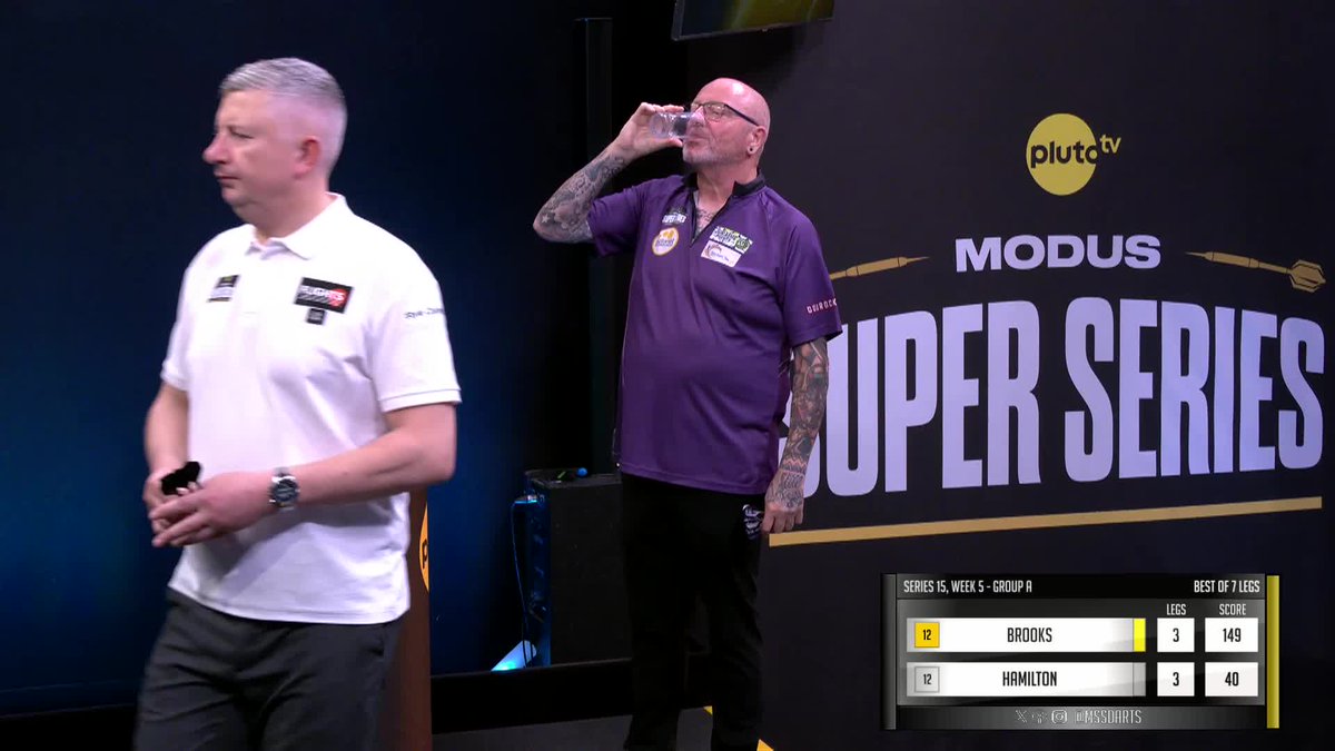 BROOKS RAISES THE ROOF ๐ฑ A big celebration from Brooks after a glorious moment causes some needle on stage..๐ ๐บ LIVE NOW: Group A on Pluto TV! ๐จ Watch Here ๐