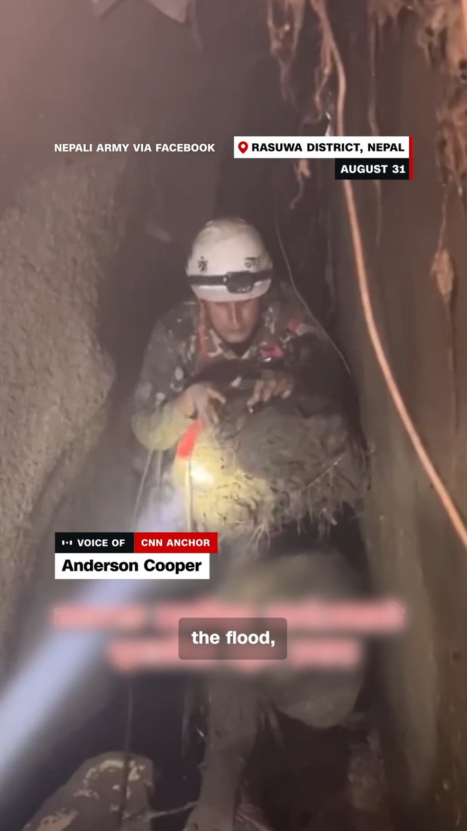 Six days after devastating floods struck the Nepal-China border, Anderson speaks with rescuers on the front lines as they work to reach hundreds of hydropower workers who are unaccounted for.
