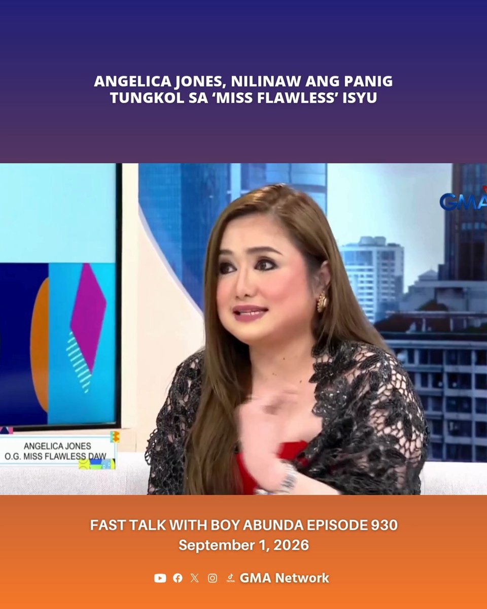 #FTBAAngelicaJones #Highlights: Sino ba ang may copyright ng kantang "Miss Flawless"? Angelica, nilinaw ang mga nangyari sa 'Miss Flawless' isyu base sa panig niya. For more #FastTalkWithBoyAbunda content, visit #AngelicaJones #SachznaLaparan Watch the full episodes of your favorite GMA shows on the new GMA Play app. Download now on Google Play and App Store. Also available on and Android TVs!