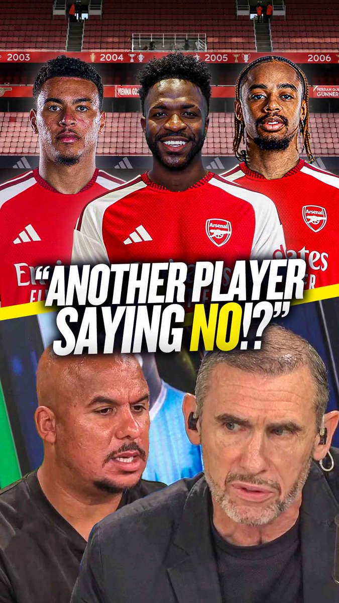 ❌ Julian Alvarez ❌ Vinicius Junior ❌ Morgan Rogers ❌ Bradley Barcola ❌ Malick Fofana Martin Keown was not happy with suggestions that #AFC weren't able to attract big name stars this summer, after missing out on Malick Fofana! 😡