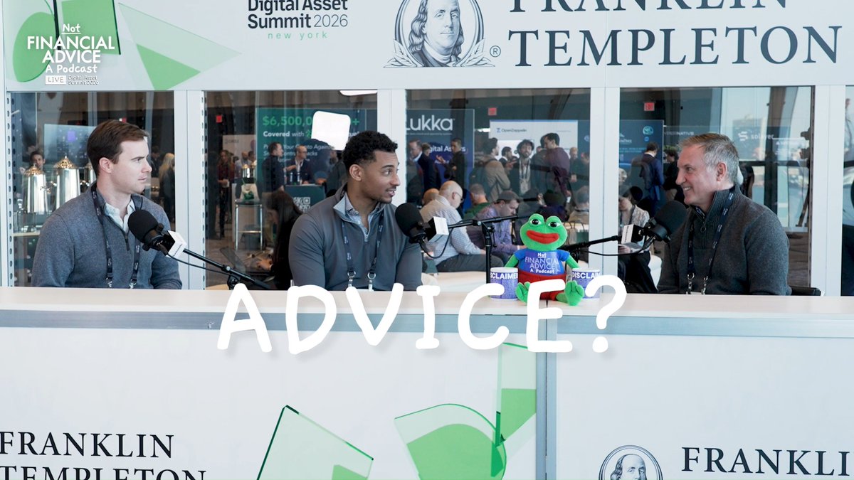 While this podcast is a lot of things, it’s definitely Not Financial Advice.