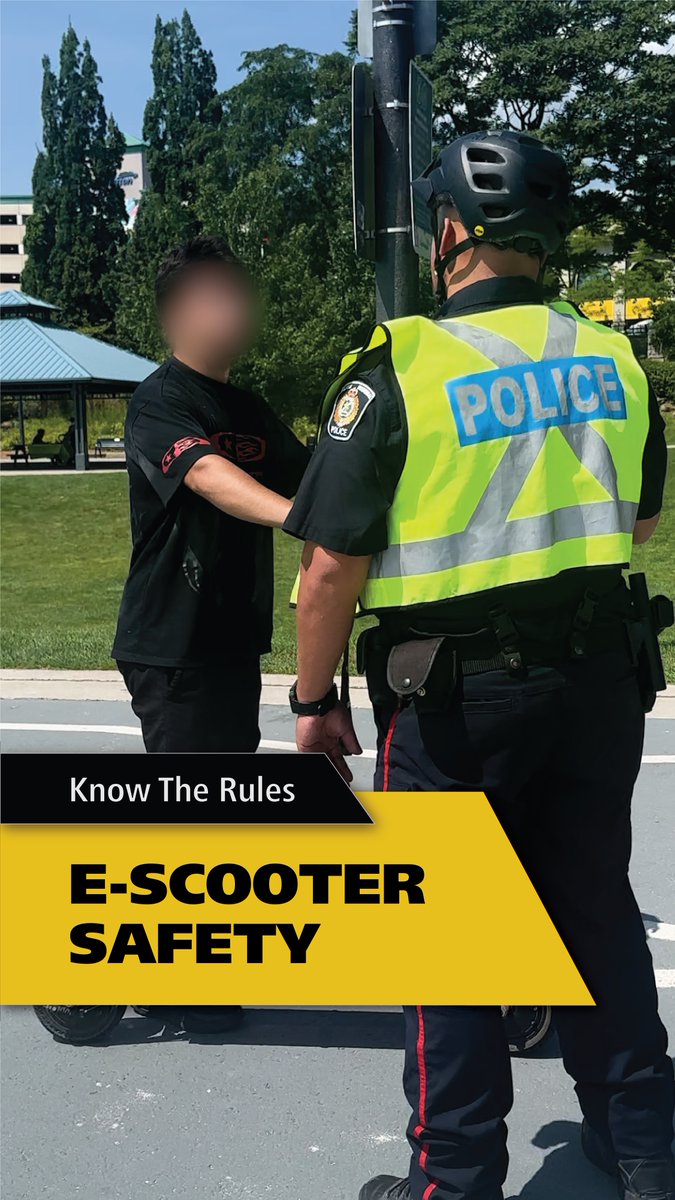 Before you ride an e-scooter, know the rules. Under 16? You can’t ride - anywhere. 16 or 17? You must wear a helmet and where you can ride depends on the municipality. Know the rules. Ride responsibly. Stay safe.