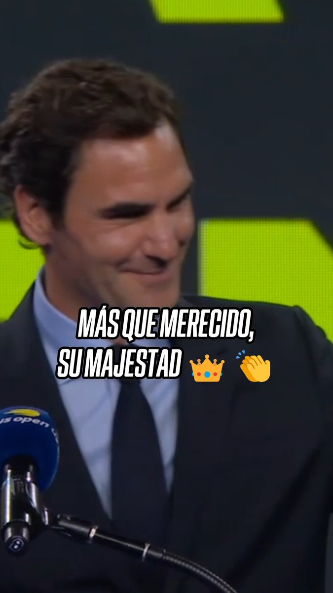 ✨ "Persigan sus sueños", con esta frase cierra Roger Federer una semana inolvidable. 📺 Mirá el #USOpen en el Plan Premium de Disney Plus.