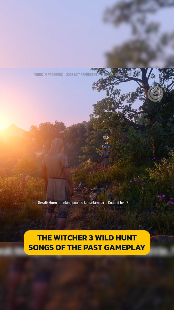 A brief look at what's in store for The Witcher 3: Songs of the Past gameplay 🔍