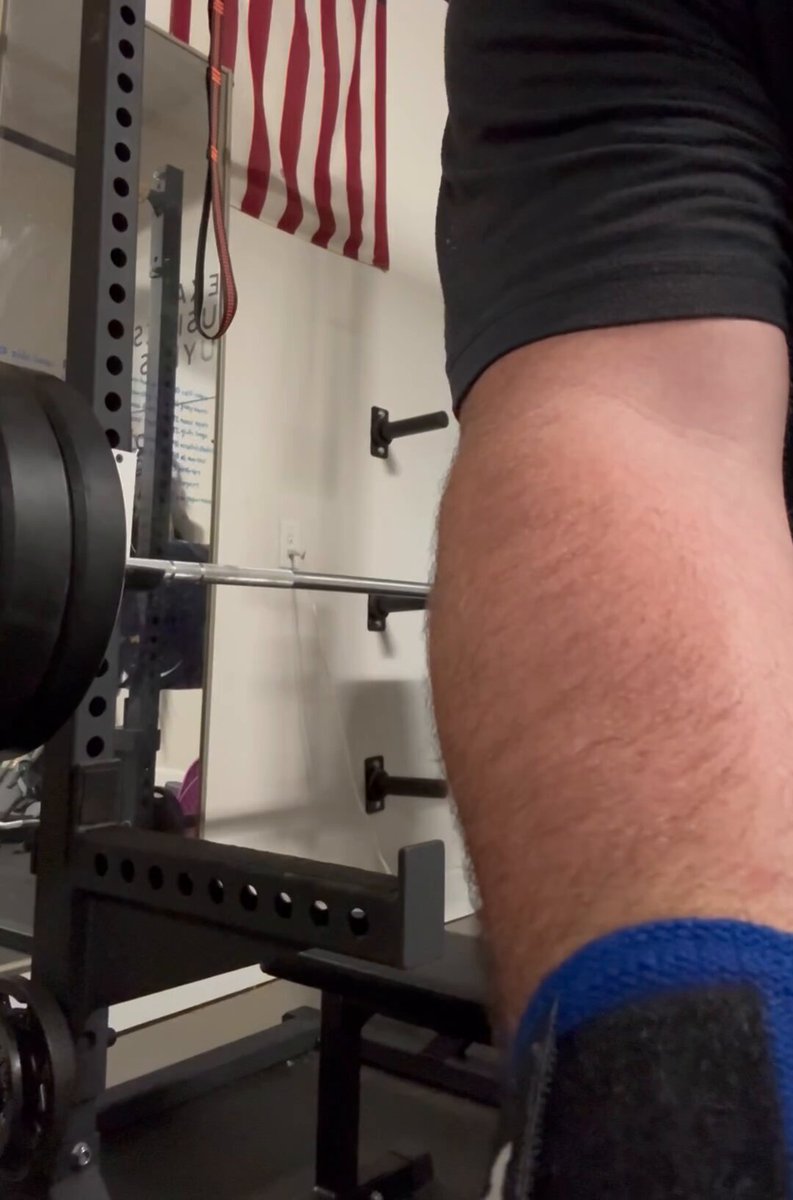 Example, here's chubby-me solo benching and failing at a weight that could have killed me. Safety bars allowed me to laugh and not die. It's easy, kids.