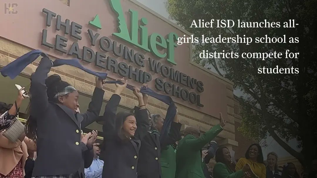 Alief ISD has opened an all-girls college-preparatory school, expanding the southwest Houston district's school-choice offerings as it confronts falling enrollment. 🔗