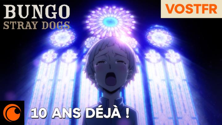 10 ans de Bungo Stray Dogs. 10 ans de personnages, de moments et de souvenirs qu’on n’est pas près d’oublier. Joyeux anniversaire ! 🧡