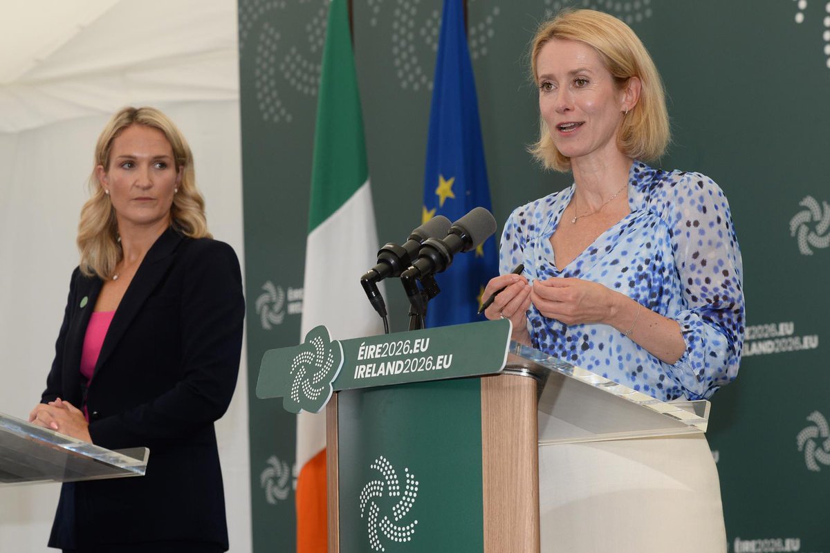 Russia is hitting Europe with a wave of increasingly kinetic hybrid attacks. With this, Putin wants to scare us away from supporting Ukraine. He will not succeed. To the contrary, we will increase our support and invest in our own defence. We are also planning the most far-reaching sanctions against Russia yet. This is the best way to stop Putin. My press conference with Helen McEntee TD following today’s meeting of Defence Ministers ↓