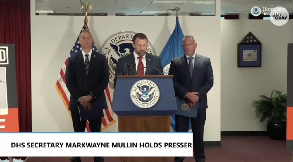 Markwayne Mullin says ICE will "enforce specific threats" at polling locations