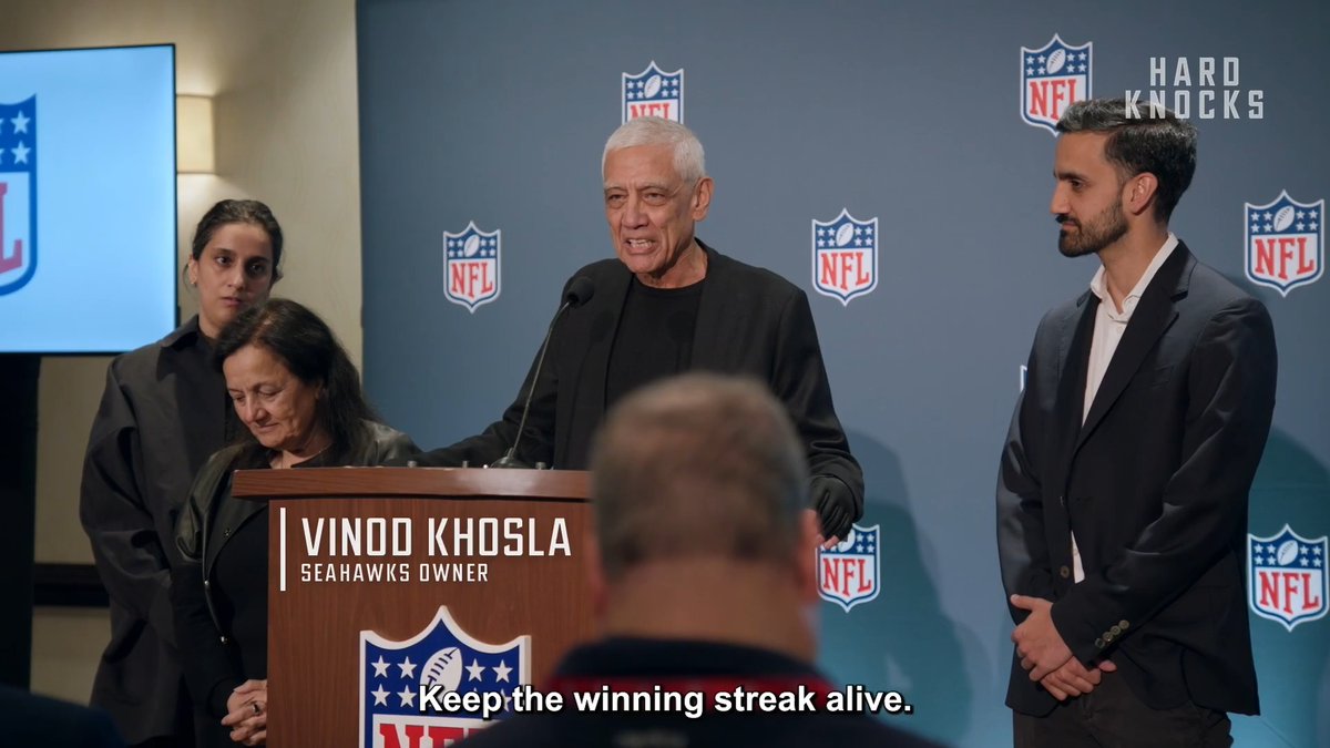 Hard Knocks got an inside look at the meeting where the new Seattle Seahawks owners were officially approved. The season finale of Hard Knocks: Training Camp with the Seattle Seahawks airs tonight at 9PM ET HBO Max