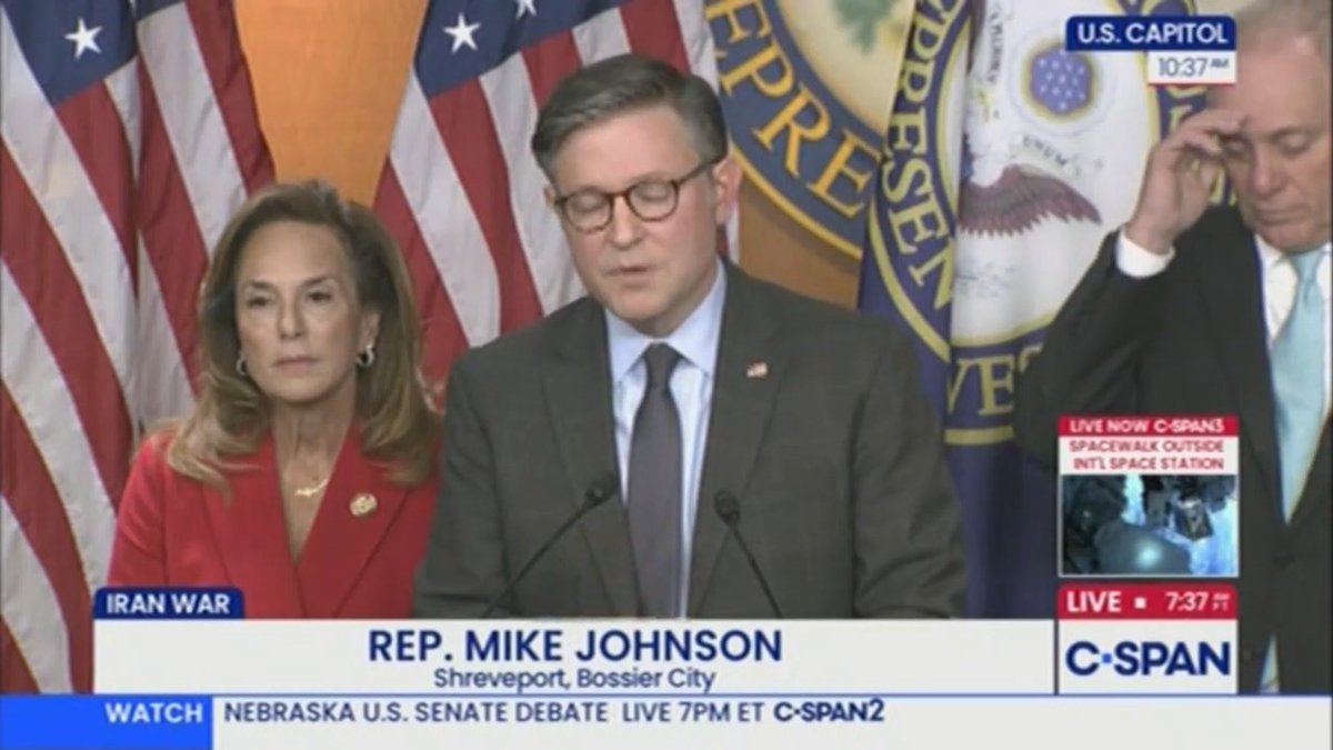 Mike Johnson on Iran negotiations: "It's part of their religion that they can just lie"