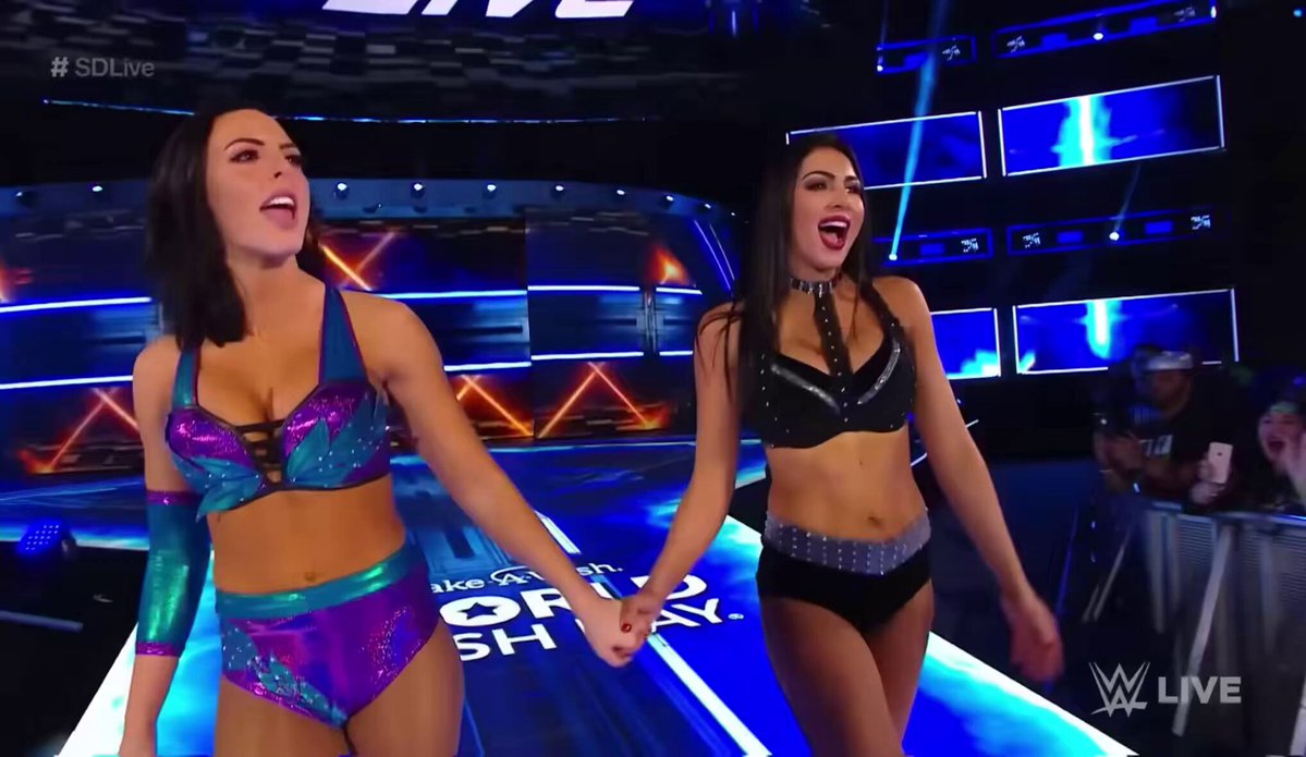 When Carmella cashed in her Money in the Bank briefcase on Charlotte Flair on WWE SmackDown in 2018.