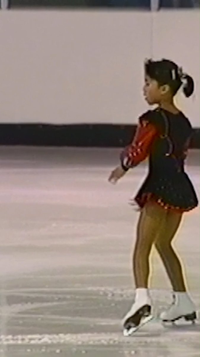 From tiny skater to timeless legend. 🐣⛸️ This throwback of a young Michelle Kwan already shows the spark that would take her all the way, 2x Olympic medalist, 5x World Champion, and one of the most beloved figures our sport has ever seen. Every legend starts somewhere. ✨ #FigureSkating