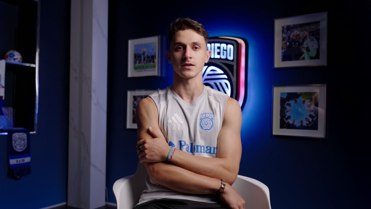 A message from Luca to San Diego.