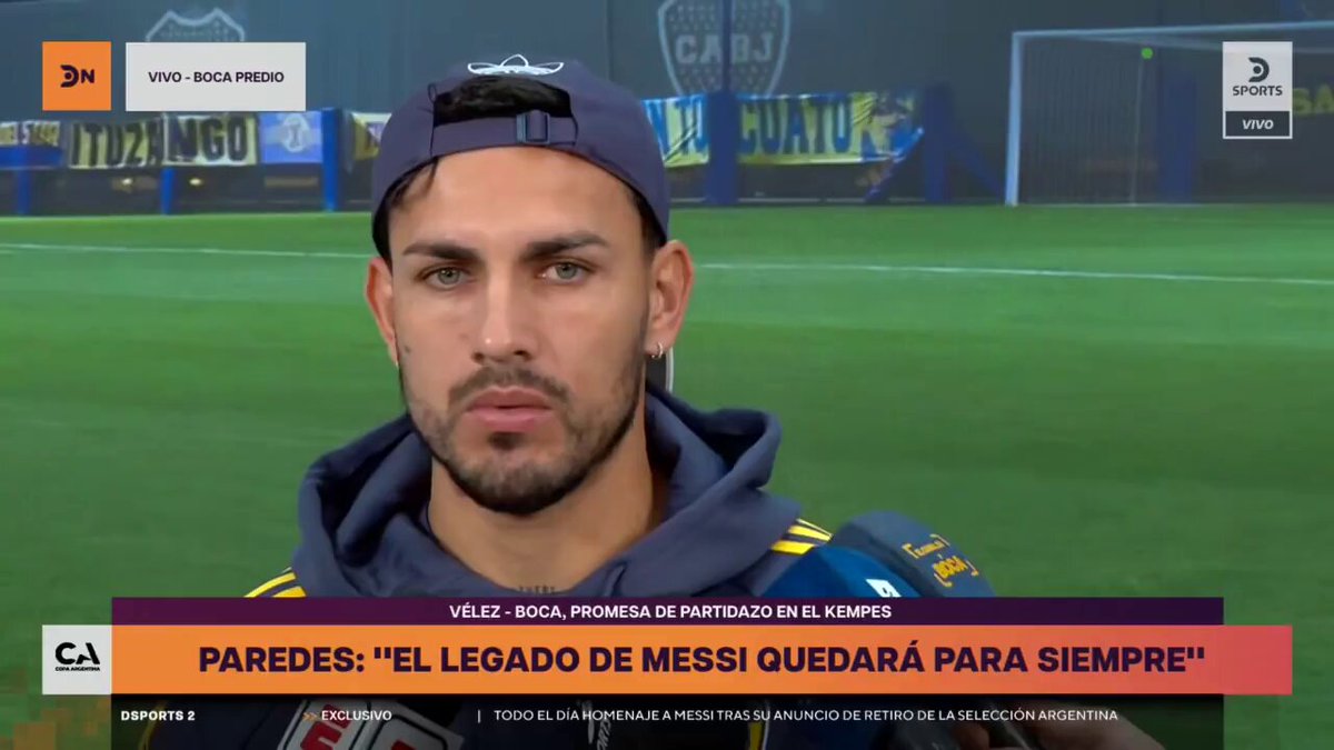 ❓ استمرارك مع المنتخب باريديس ب"سيكون من الصعب أن؛ وذلك لكل شيء، لكل ما قلته أيضاً في ذلك الوقت، ولأجل الايقاف، ولأجل قرار ليو." "وأعتقد أنه عندما لا يكون ليو حاضراً، فسيكون من الصعب أن يستمر كل شيء في العمل بنفس الطريقة." 💔