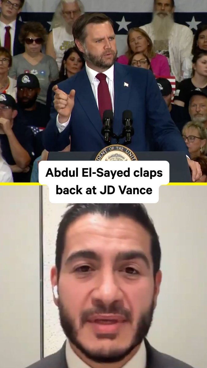 JD Vance came for Michigan’s Democratic Senate nominee, Abdul El-Sayed — and his response was perfect.