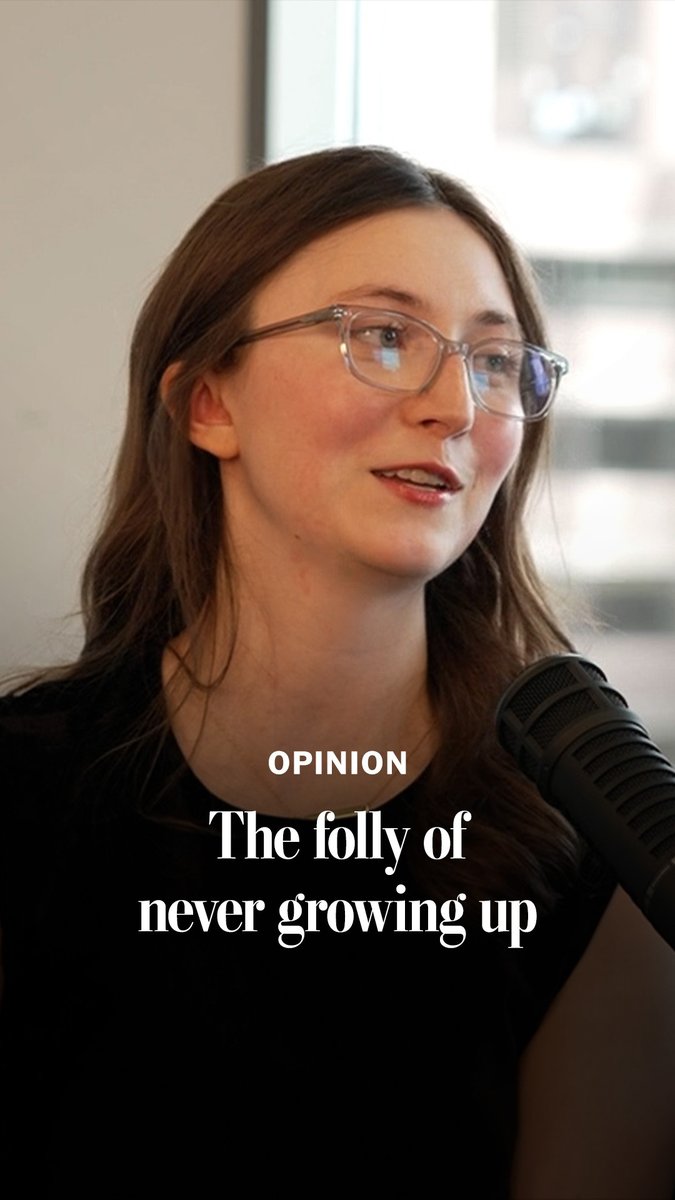 When Emma Camp moved to New York, she started watching “Girls” on HBO. As a writer for Free Expression, Emma sees herself as someone who can lead her generation out of a permanent state of adolescence. “You should never be Hannah Horvath forever,” she says of Lena Dunham’s character. 🔗 Watch the full conversation with Megan McArdle here: