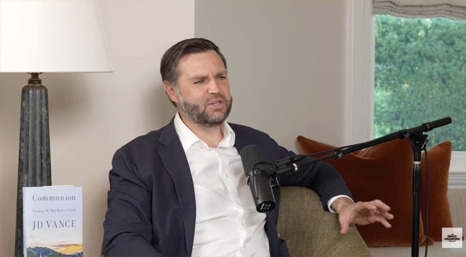 Vance: Trump is so fascinated by AI. When people bring him these memes of, you know, here's you hanging out with Abraham Lincoln, he'll be like, oh, that actually looks like a photo of me.