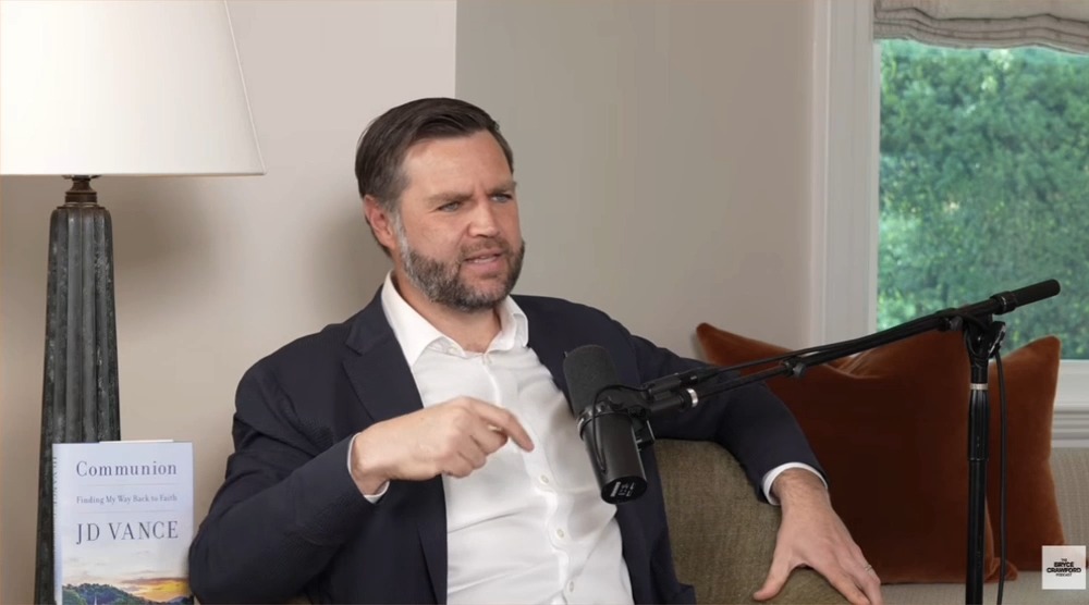 Vance on Trump posting an AI photo of himself as Jesus: He's a bit of a ball buster. He likes to have a good time. And I think that if people appreciated his humor, they would recognize he's trying to keep things light.