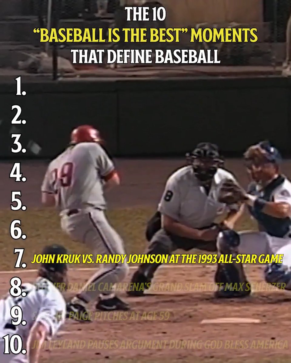 “Baseball Is The Best!” – Sarah Langs Where else but in our great game can you see things like this? Here are the Top 10 “Baseball Is The Best” Moments as chosen by our very own Sarah Langs. #250for250
