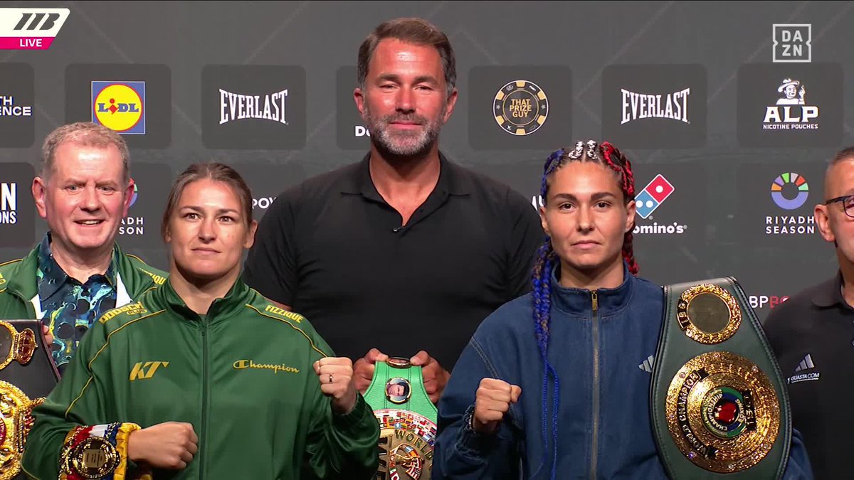 The GOLD on the line! 🏆🏆 #TaylorPili | Sept 5 | Live on DAZN ▪️