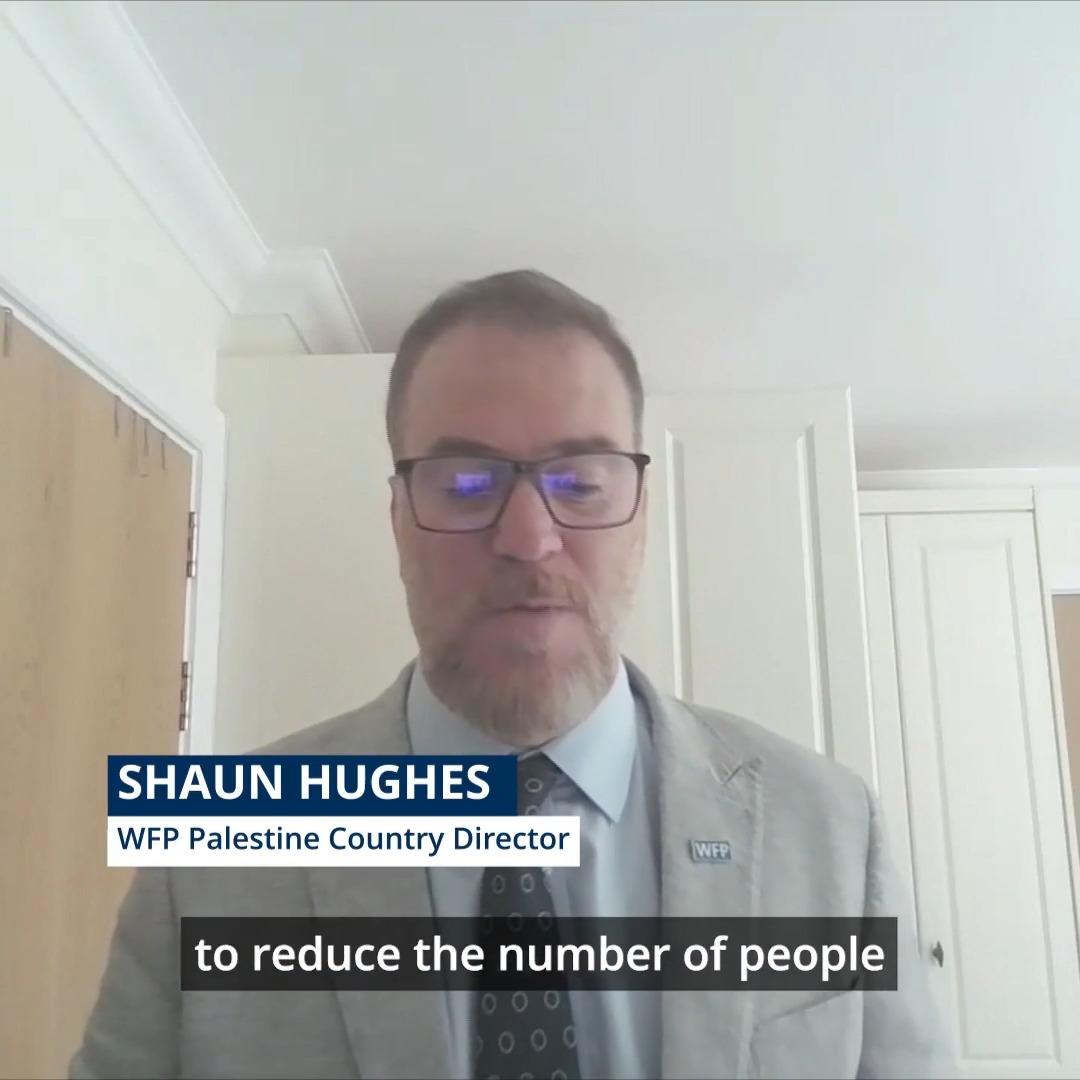 WFP assistance helps displaced families in the West Bank afford the basic food they need each day. Now, severe funding constraints put that support at risk. WFP’s Shaun Hughes explains what the cuts could mean for families like Aysha’s. ⤵️