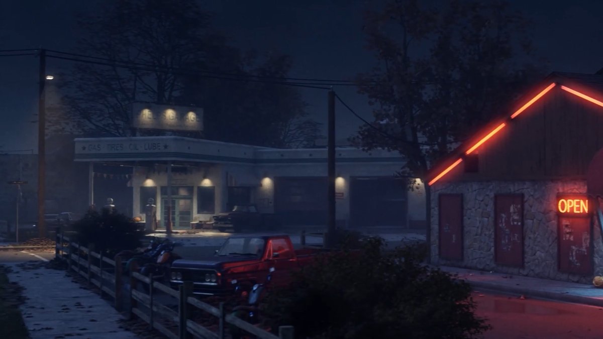 Halloween: The Game introduces new East Haddonfield map Michael Myers stalks heroes across industrial structures and small businesses flanked by farmlands, highways, and train tracks: