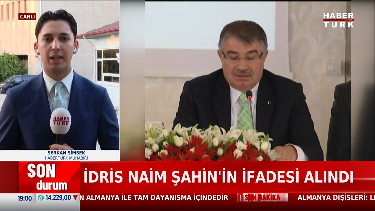 #SONDURUM - İdris Naim Şahin'in ifadesi alındı. Alihan Kuriş suç örgütü soruşturmasında ifade verdi.