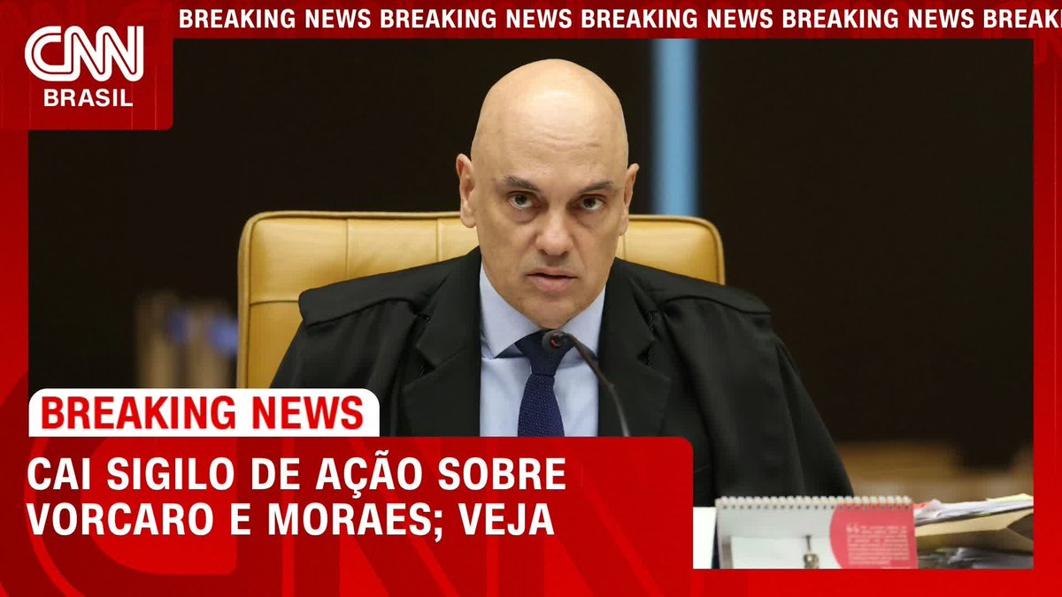 Cai sigilo de ação sobre Vorcaro e Moraes; Assista #BastidoresCNN