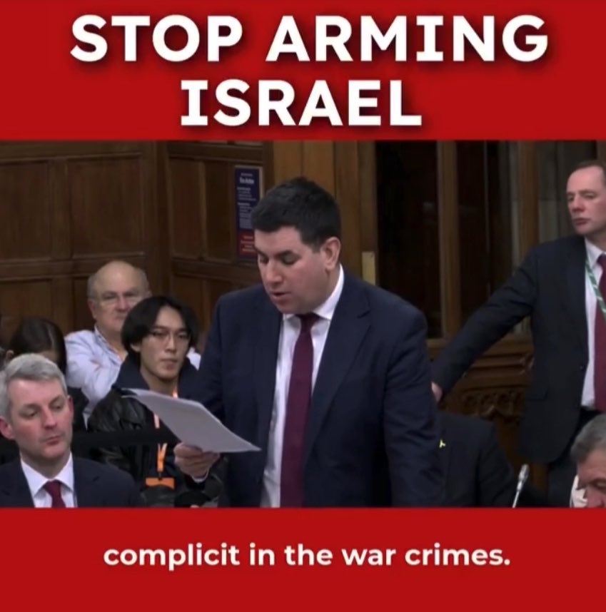 Never forget who spoke for Hamas while Muslim terrorists held Israeli women and children hostage in Gaza. Too many British politicians enlisted as Hamas propaganda agents to serve their Muslim voters. Labour MP Richard Burgon is one example. After Hamas terrorists opened the war by massacring over a thousand Jews and kidnapping hundreds more, keeping Israeli hostages as human shields, Burgon did not call on Hamas to stop the war, disarm and free the hostages. He demonized the Jewish state, spread Hamas blood libels and promoted an arms embargo on Israel to help Hamas finish what Hitler could not during WWII. This Hamas member of the British parliament parroted Hamas blood libels and treated its propaganda as reliable evidence, not as material from the same terrorists who massacred over 1,000 Jews on 7 October. What Burgon and others like him did across the West to weaken Israel’s military power strengthened the Muslim terrorists who call for the destruction of Israel and its entire non-Muslim population. These politicians know what the jihadists in the Middle East and in London want. They choose votes over morality. On the day Jews lay down their weapons, there will be no Israel and no Jews in the Middle East. On the day the jihadists lay down their weapons, there will be no more wars in the Middle East. That truth did not stop Burgon from working to disarm Israel and hand Hamas, Hezbollah and the rest of the jihadists a massive advantage so they could keep their pledge to destroy Israel and the Jews. Burgon built that record the way much of Labour and the British left built theirs. He demonized Jews. He recast Muslim terrorists as victims. He collected the Muslim vote and the applause of globalist, communist and anarchist allies. That is not confusion. That is the job he chose. Please share to expose these Hamas propaganda agents in parliaments across the Western world.