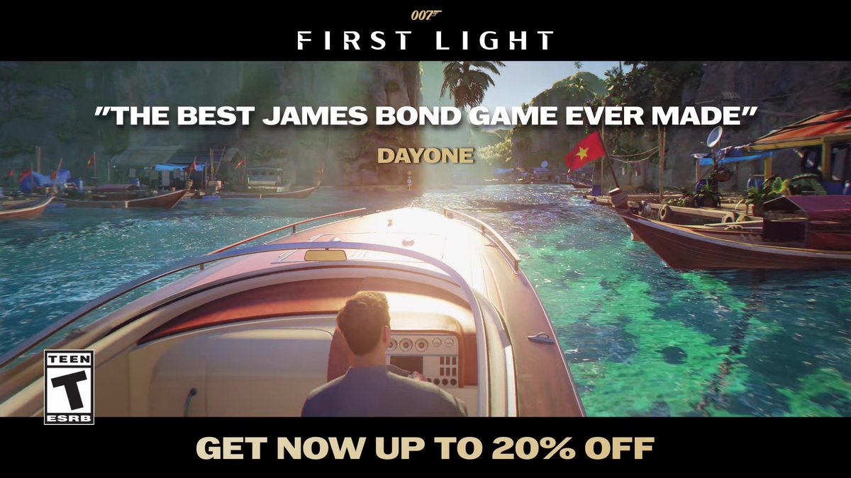 Save 20% off on 007 First Light and #EarnTheNumber. Discover a reimagined origin story for James Bond as a young, resourceful and sometimes reckless recruit in MI6's training programme. #007FirstLight #BackToSchool #SpyEssentials