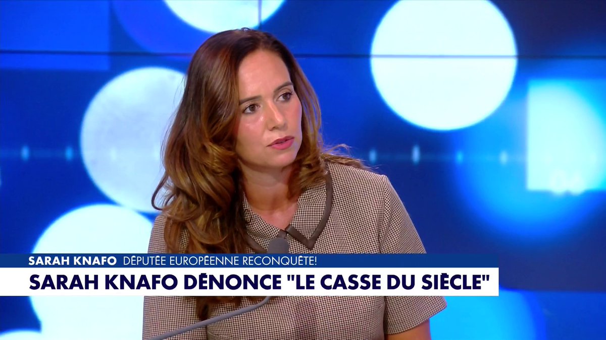 Retraite : «Un salarié à 2.000 euros net serait millionnaire s’il avait pu capitaliser pour lui», estime Sarah Knafo, députée européenne Reconquête, dans #FaceÀlInfo.