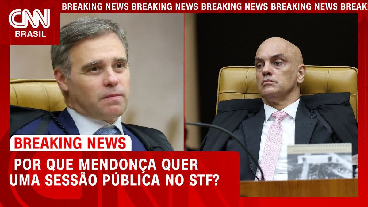 Mendonça pede "sessão pública" do STF sobre Moraes e Vorcaro; assista #BastidoresCNN