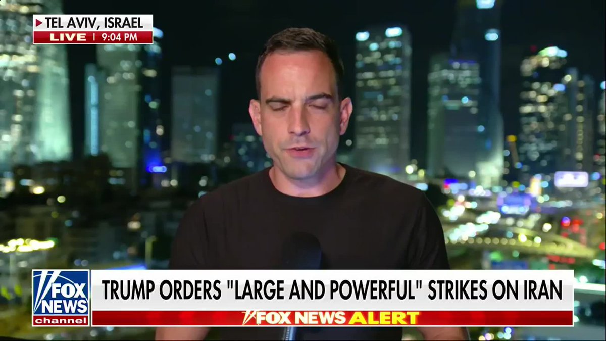 BREAKING: President Trump tells Trey Yingst that if Iran responds to the latest U.S. strikes, it will face a much stronger military response, warning the country could be "totally wiped out" if the conflict escalates further. The president said the strikes targeted radar systems in southwestern Iran near the Strait of Hormuz as they were being rebuilt, adding that the USS George Washington is fully equipped to continue operations if needed. Trump also dismissed the prospect of a new agreement with Iran, saying previous diplomatic efforts had failed.