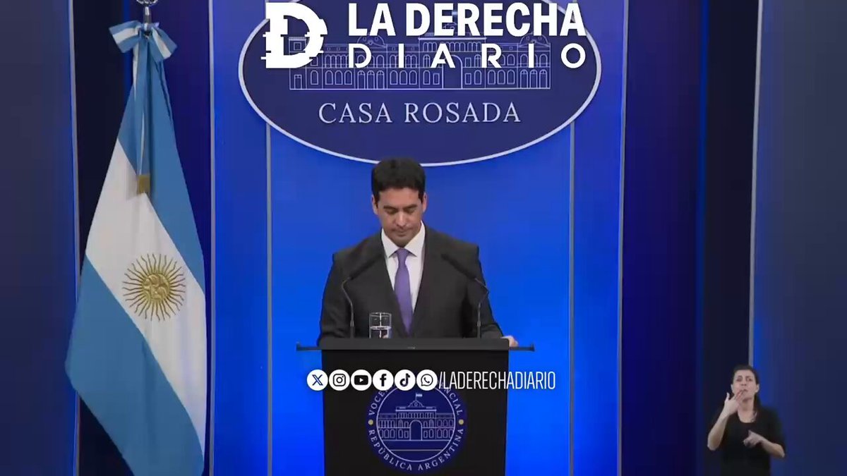 🚨🇦🇷 | SE TERMINARON LOS PARÁSITOS EXTRANJEROS: El vocero presidencial Adrián Ravier anunció el éxito de la medida impulsada por Milei que dispuso el cobro de la atención médica a extranjeros no residentes en los hospitales nacionales. “Esta medida ha tenido un gran recibimiento por parte de la enorme mayoría de los argentinos y le ha mostrado al mundo una vez más que en esta nueva etapa de Argentina prima la ley y el orden. La medida ya comenzó a implementarse en los hospitales”.