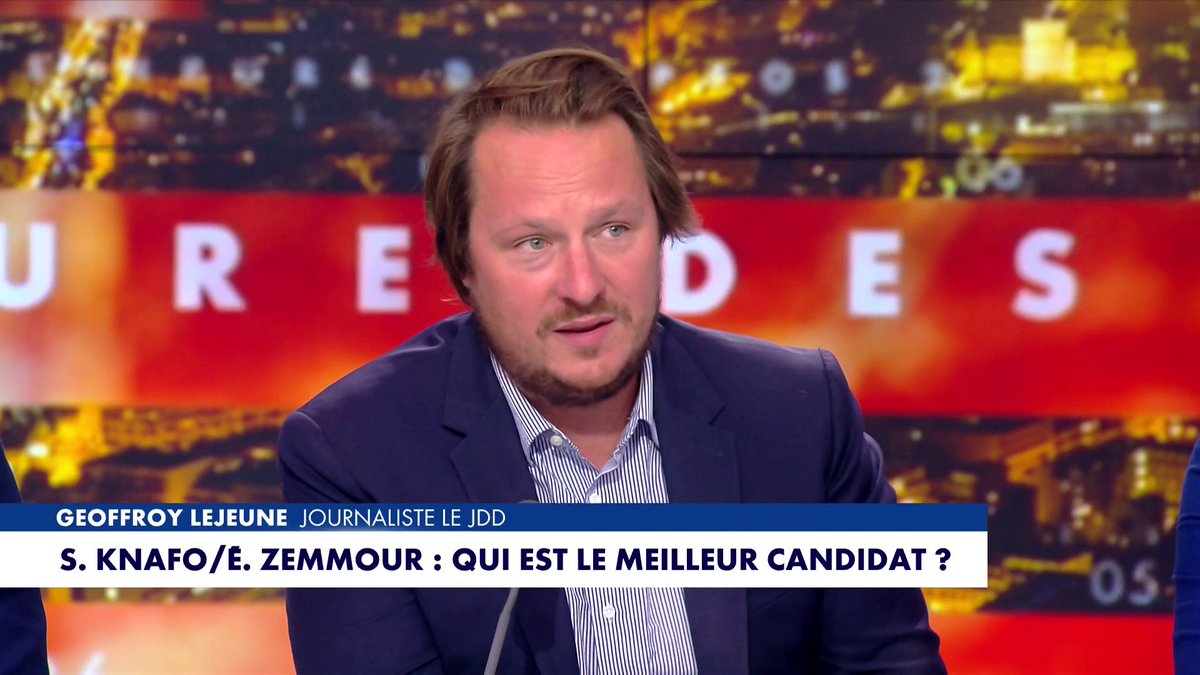À quelques mois de l’élection présidentielle, la question se pose : qui d’Éric Zemmour ou de Sarah Knafo serait le meilleur candidat ? «Sarah Knafo est un phénomène médiatique», estime Geoffroy Lejeune, journaliste au JDD, dans #HDPros2.