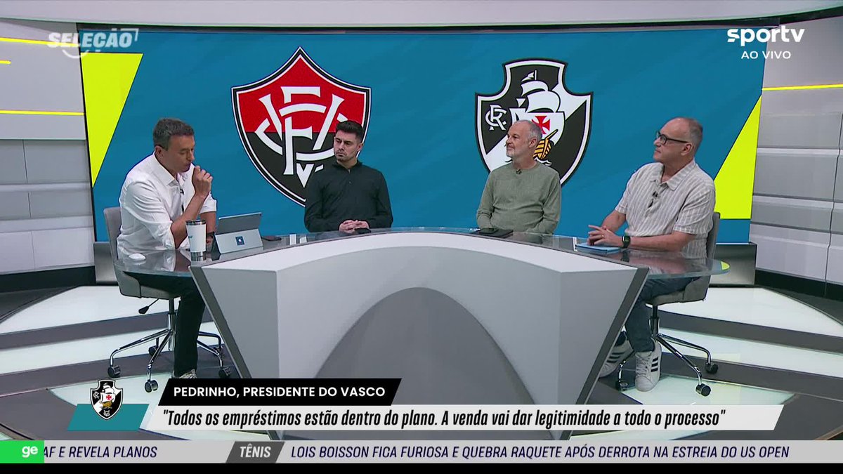 🎙️ Lédio Carmona, no Sportv: “O Vasco tem que parar de querer ser mandante no Maracanã. Briga para jogar em casa. Se não conseguir, pede para jogar no Nilton Santos. Se não puder, pede para jogar no estádio do Palmeiras.” 🎥 SporTV